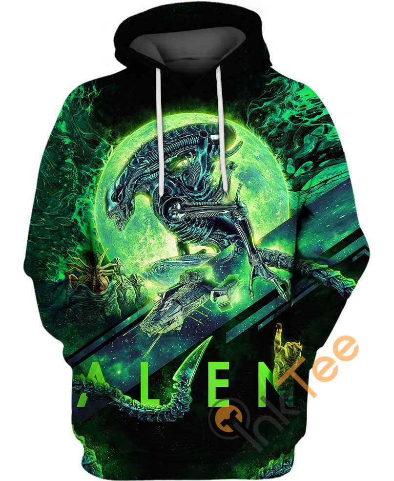 Xenomorph Warrior Hoodie 3D 2 Xenomorph Warrior Hoodie 3D