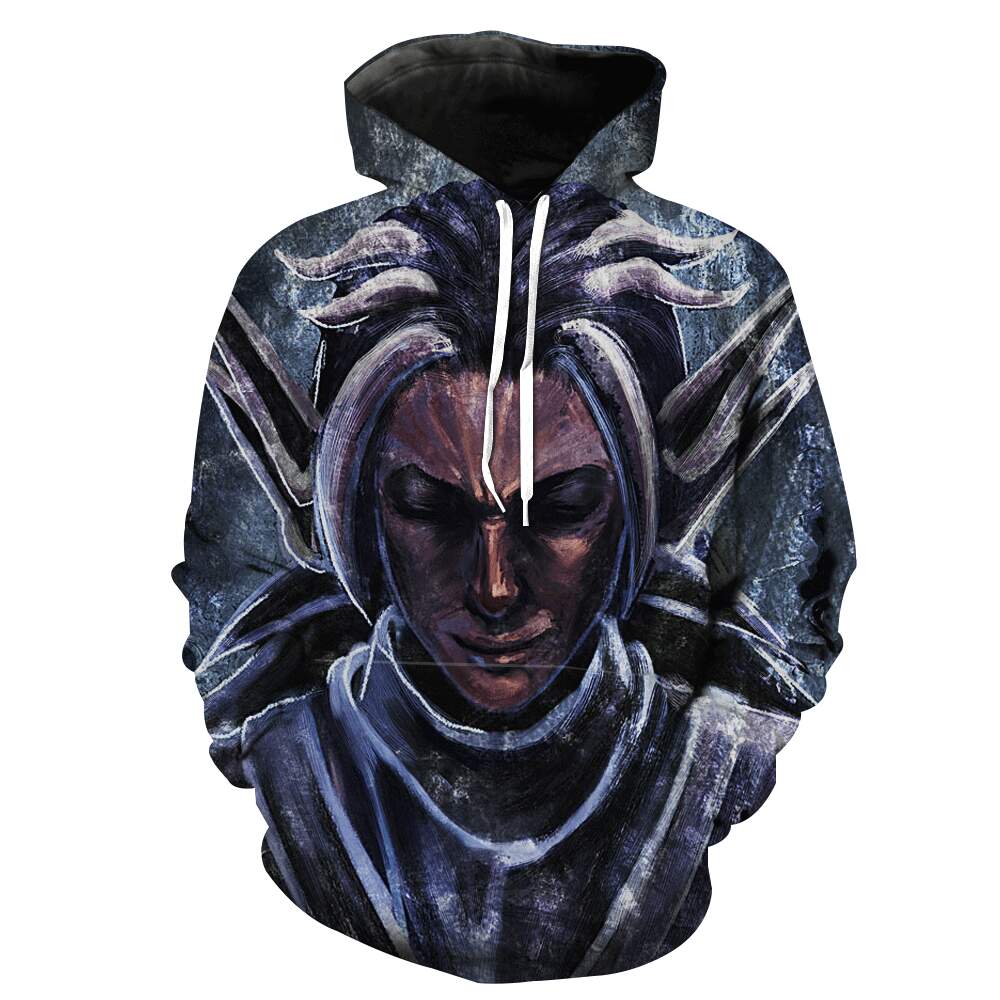 Yomi Demon King Yu Yu Hakusho Yomi Hoodie 3D