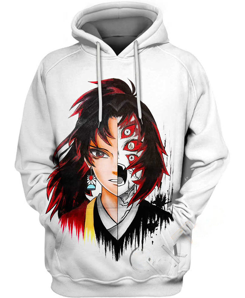 Yoriichi Tsugikuni Kokushibo Hoodie 3D