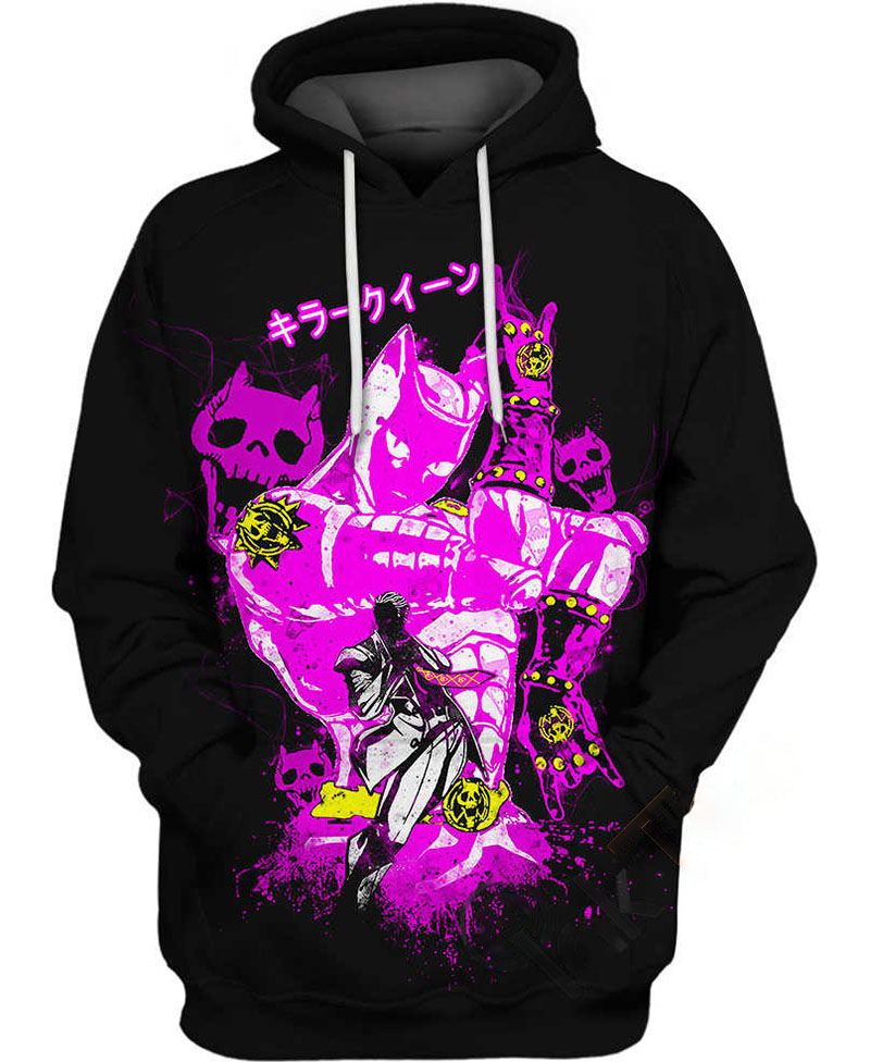 Yoshikage Kira Hoodie 3D
