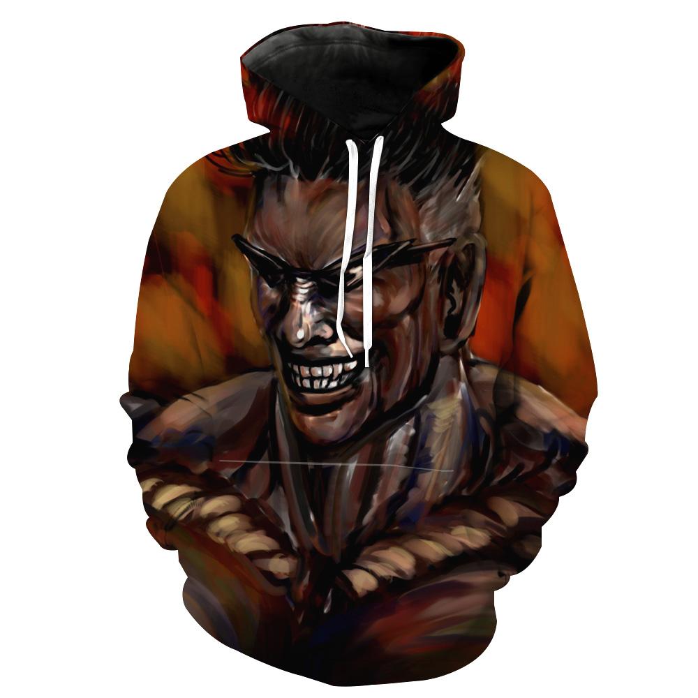 Younger Toguro Yu Yu Hakushos Hoodie 3D 2 Younger Toguro Yu Yu Hakushos Hoodie 3D