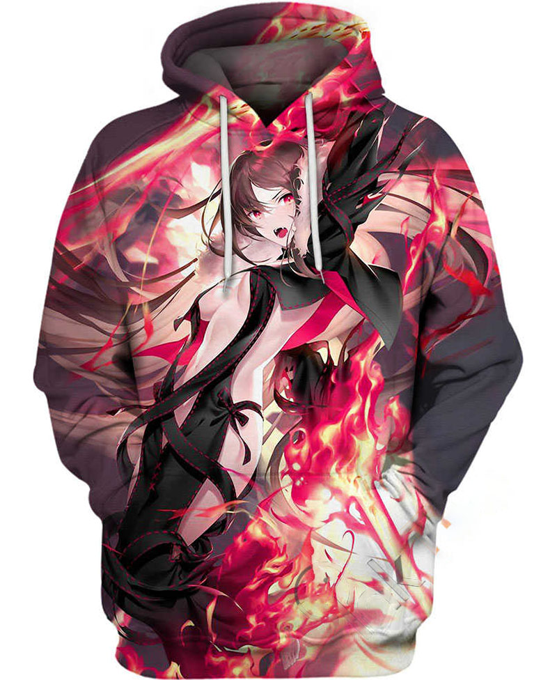 Yu The Beauty Hoodie 3D