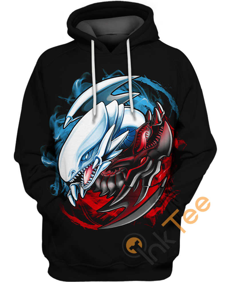 Yu-gi-oh Yin Yang Hoodie 3D 10 Yu-gi-oh Yin Yang Hoodie 3D