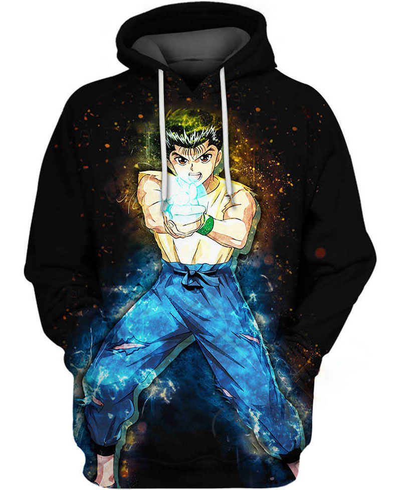 Yusuke Urameshi Hoodie 3D