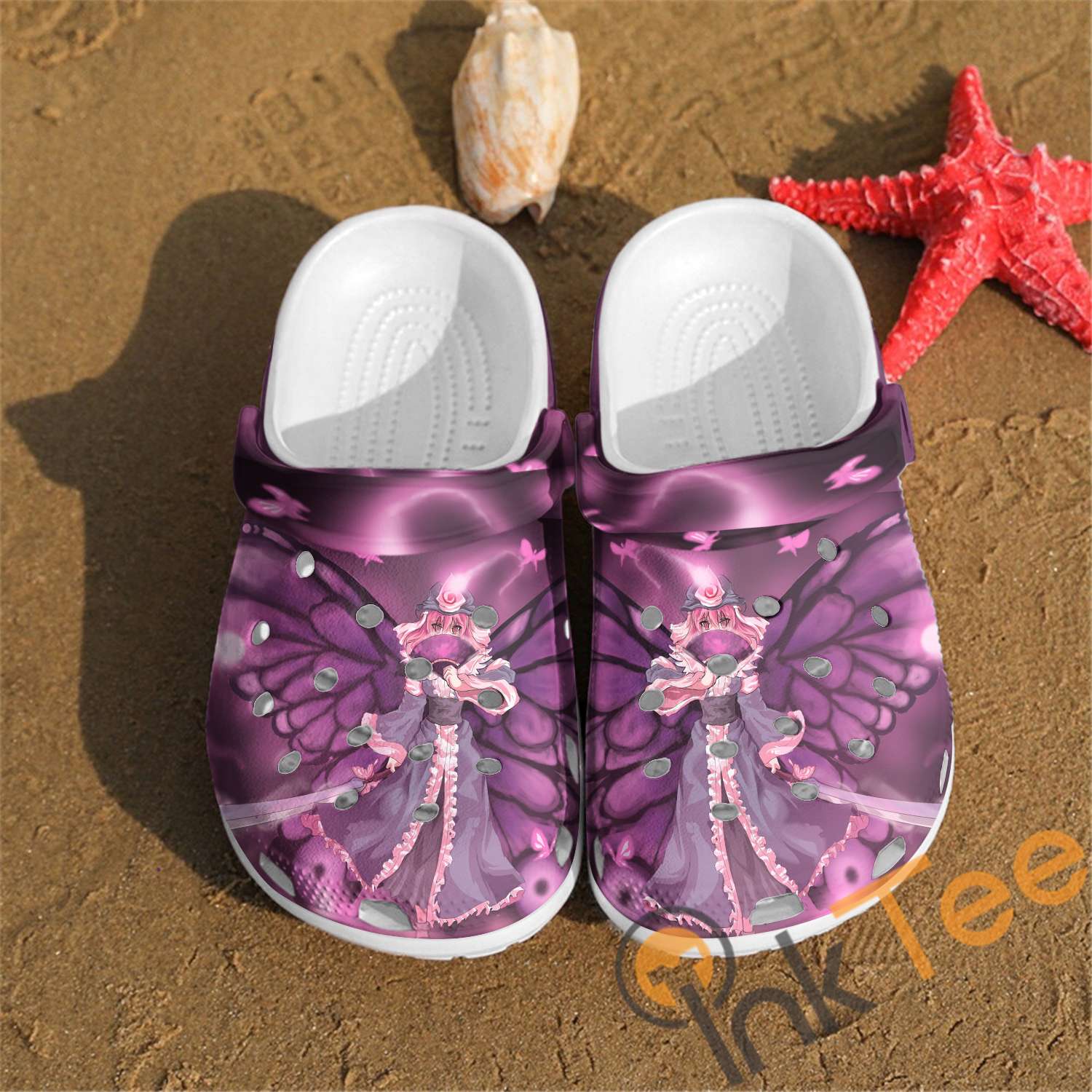 Yuyuko Saigyouji Custom Best Seller Crocs Clog Shoes 2 Yuyuko Saigyouji Custom Best Seller Crocs Clog Shoes