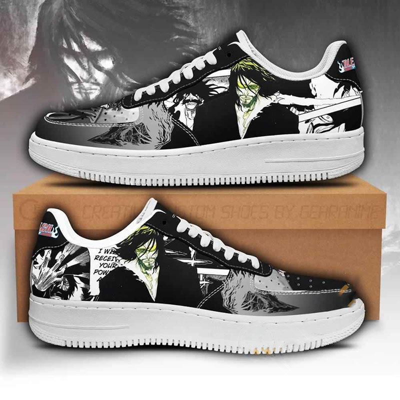 Zangetsu Bleach Anime Nike Air Force Shoes