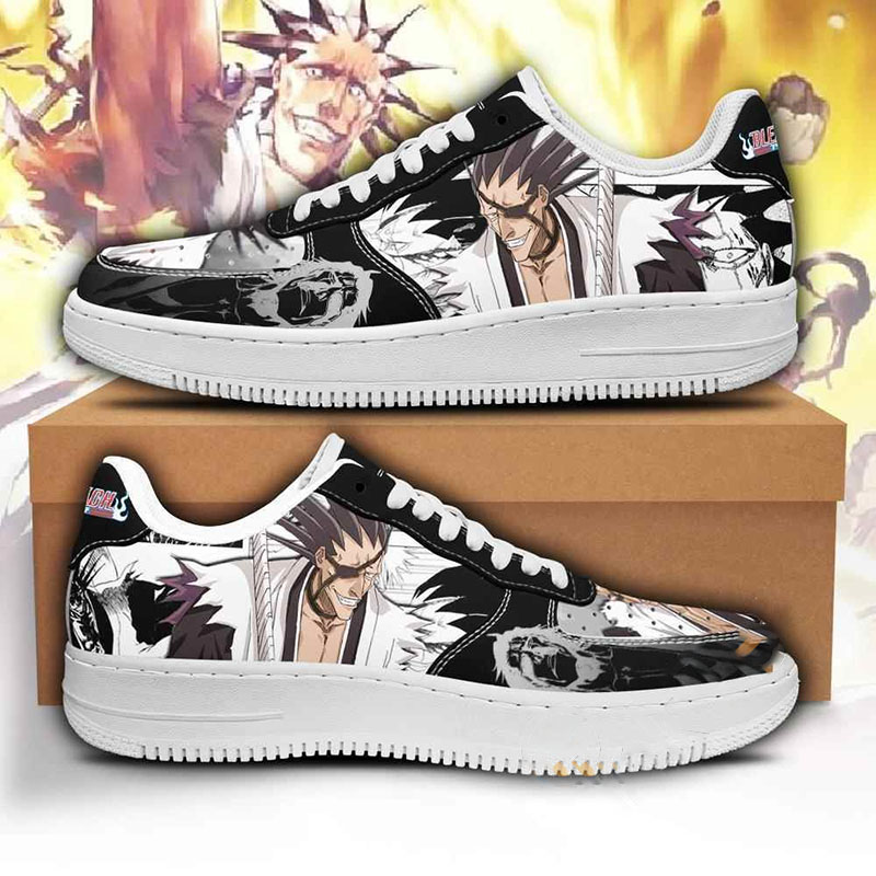 Zaraki Kenpachi Bleach Anime Nike Air Force Shoes 5 Zaraki Kenpachi Bleach Anime Nike Air Force Shoes
