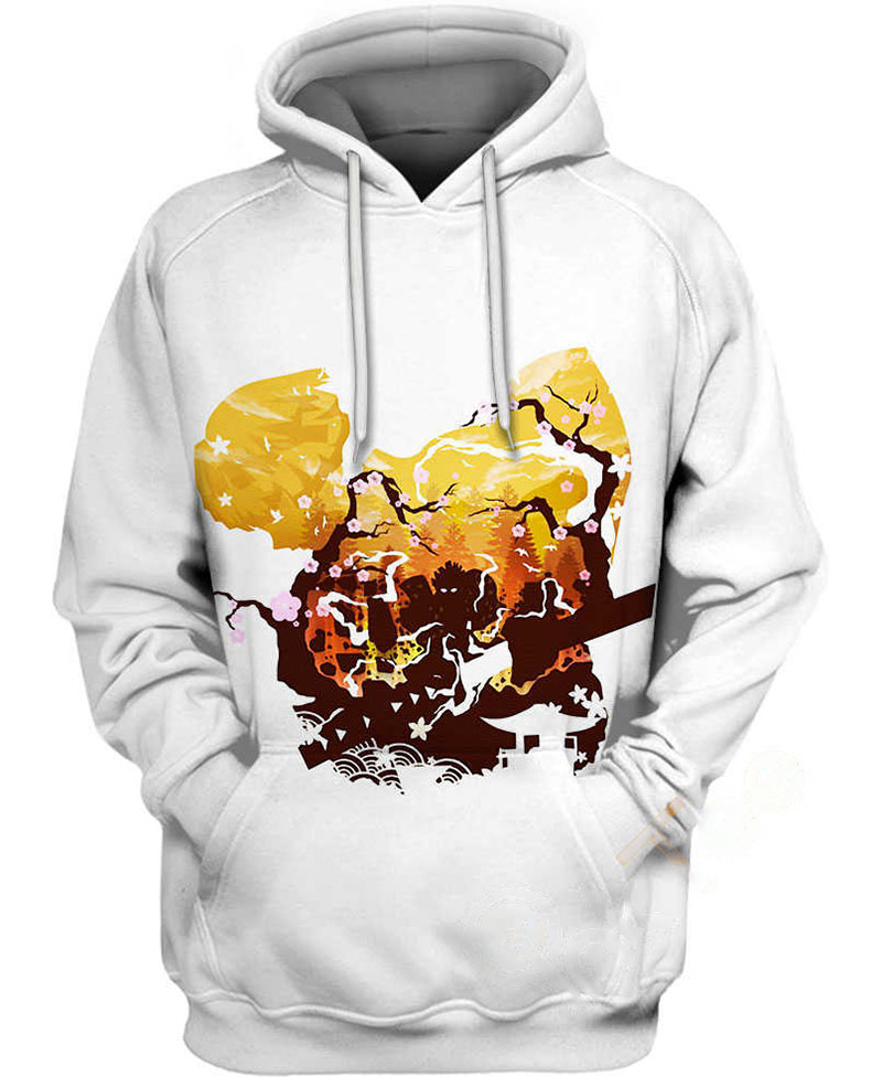 Zenitsu Agatsuma Cool Hoodie 3D