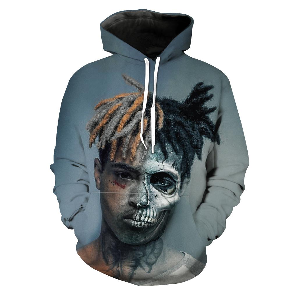 Zombie Xxxtentacion Hip Hop Rap Hoodie 3D