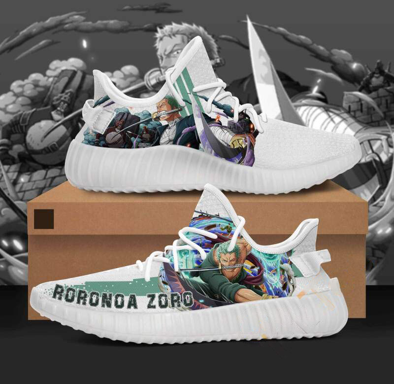 Zoro Character One Piece Anime Yeezy Boost 2 Zoro Character One Piece Anime Yeezy Boost