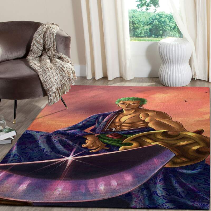 Zoro One Piece Rug 15 Zoro One Piece Rug